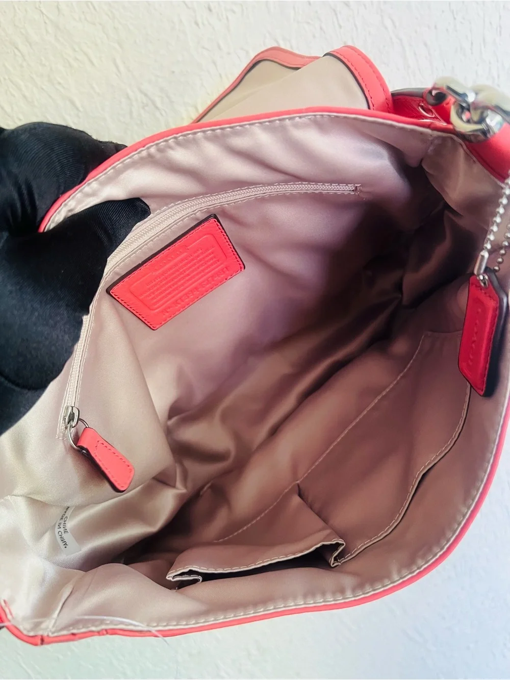 Coach Taylor Leather Flap Shoulder Bag